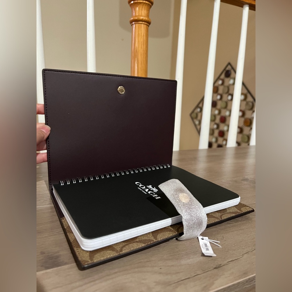 New Coach Notebook In Signature Canvas - image 5